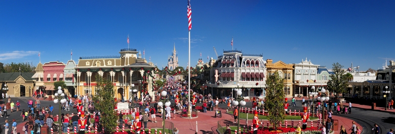 Main Street in Disney's Magic Kingdom